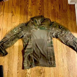 Combat top, distressed. Highly used